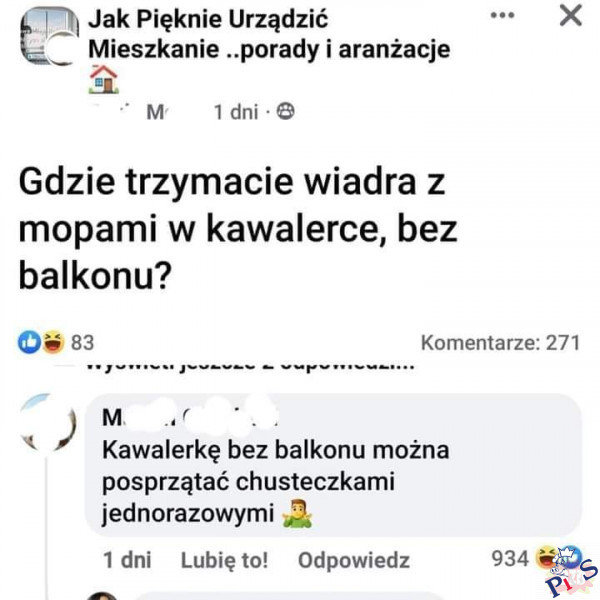 POV: mieszkasz w schowku na mopy