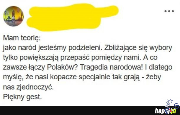 Piękny gest