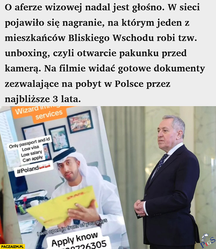 Polish visa unboxing