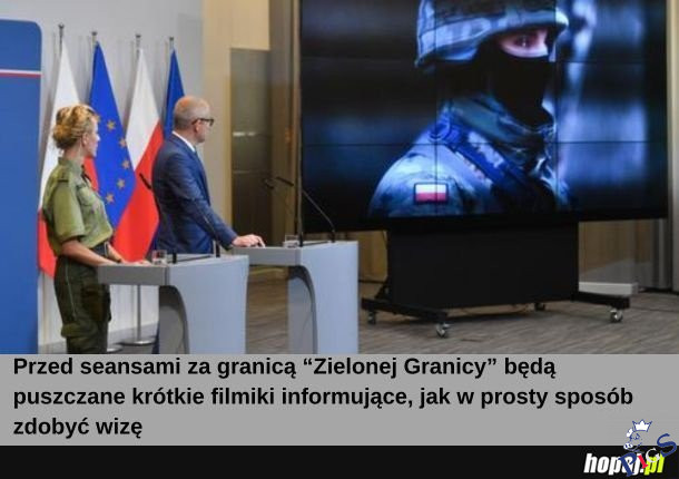 Przed seansami za granica…