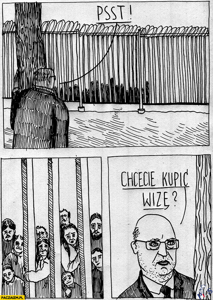 Psst, chcecie kupić wizę?