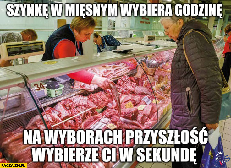 Szynkę wybiera w godzinę