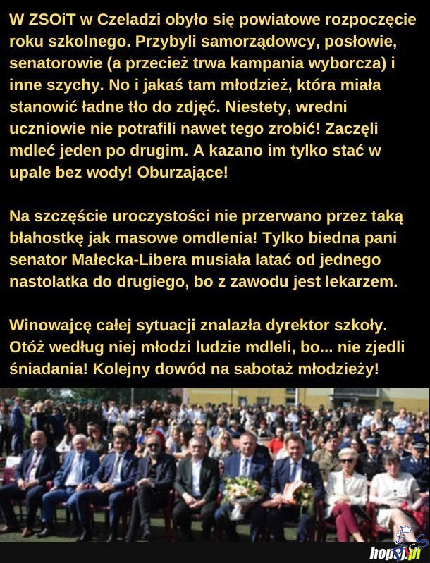 Tło im się zepsuło