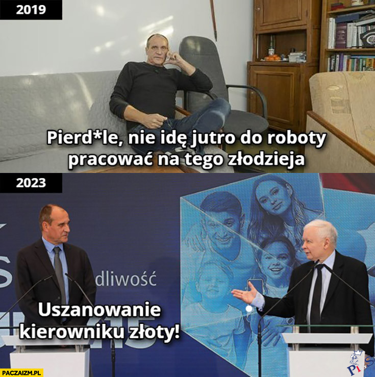 Uszanowanie kierowniku złoty!