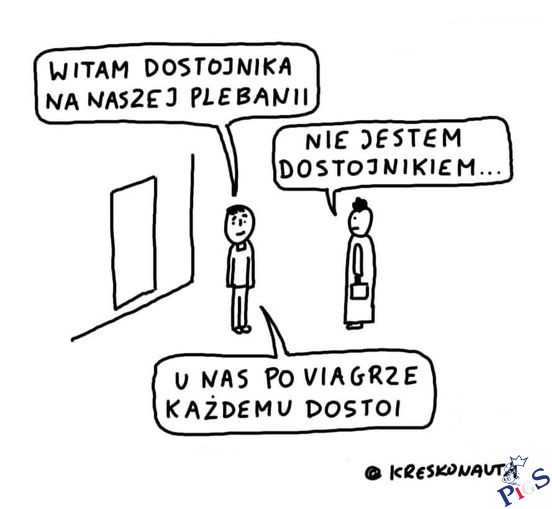 Witam dostojnika na naszej plebanii