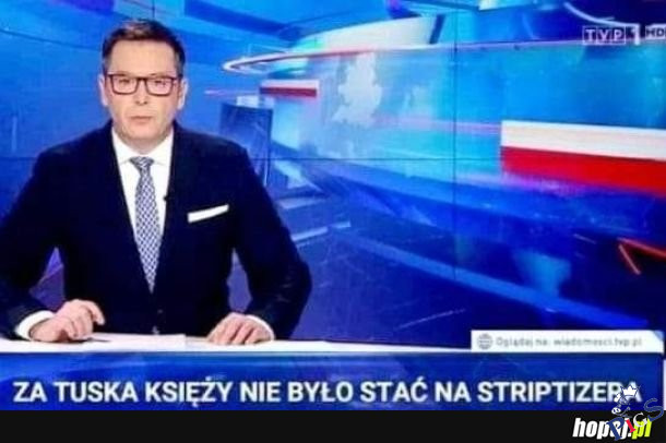 Za Tuska księży nie było stać na striptizera