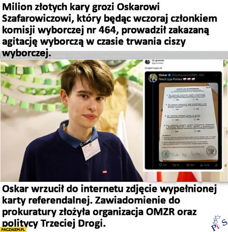 Milion dla Oskarka