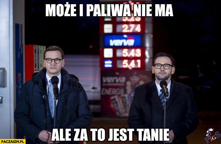 Może i paliwa nie ma