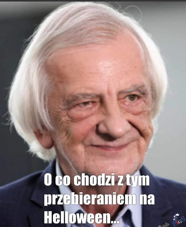 On nie musi się przebierać