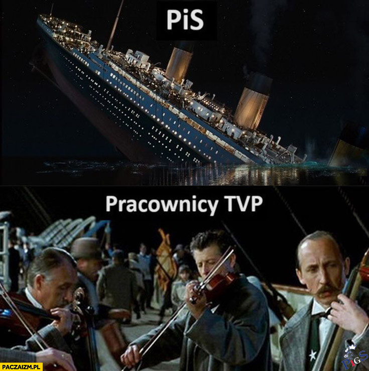 PiS jak tonący Titanic