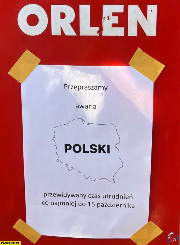 Przepraszamy, awaria Bolzgii