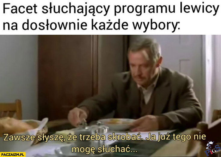 Trzeba skrobać