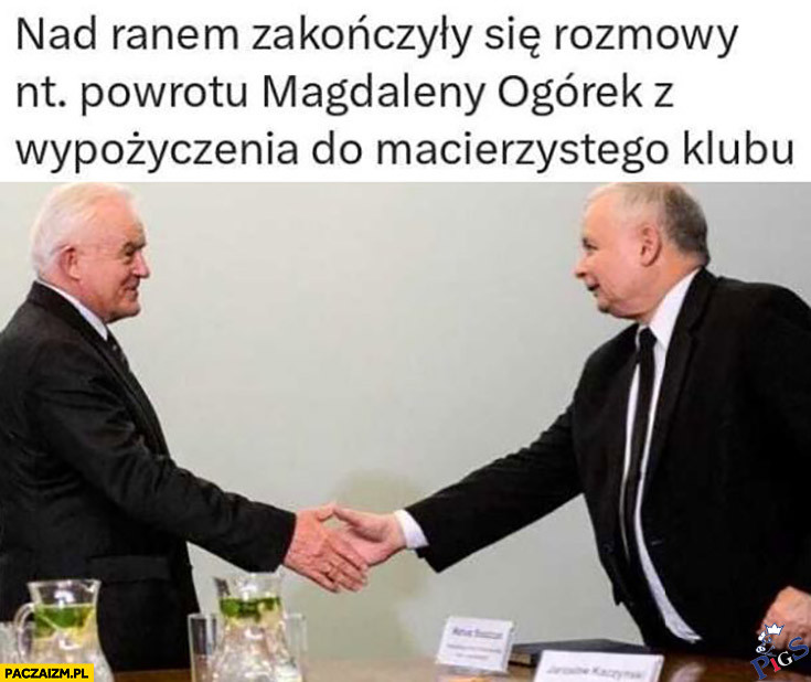 Wypożyczenie Magdaleny Ogórek