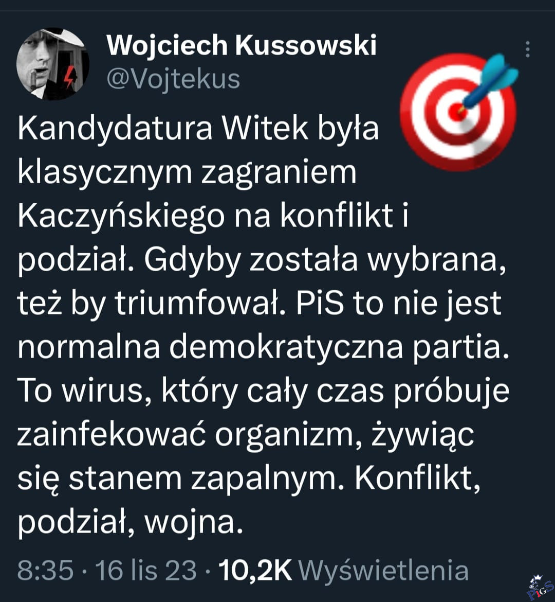 A potem się dziwią, że kolos budowany na podziałach upadł