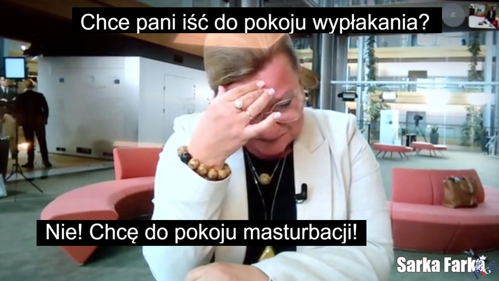 Chce pani iść do pokoju wypakania?