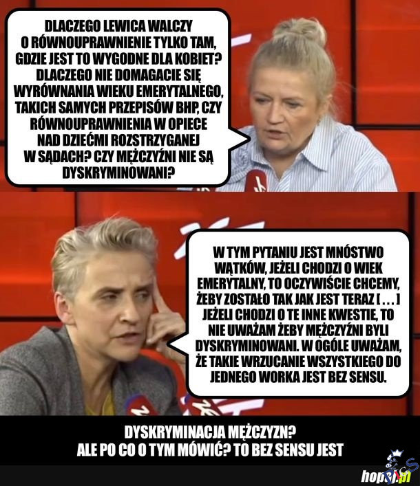 Dyskryminacja mężczyzn?
