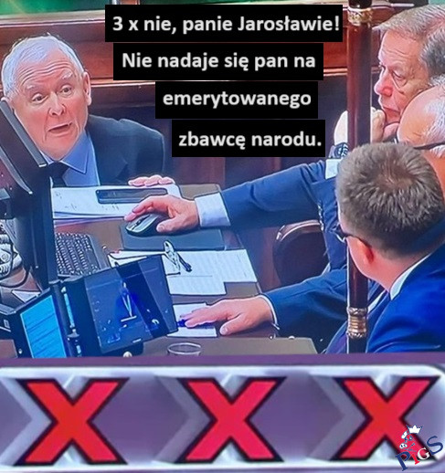 Emerytowany zbawca narodu