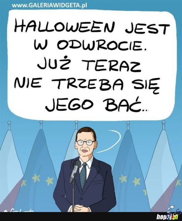 Halloween jest w odwrocie
