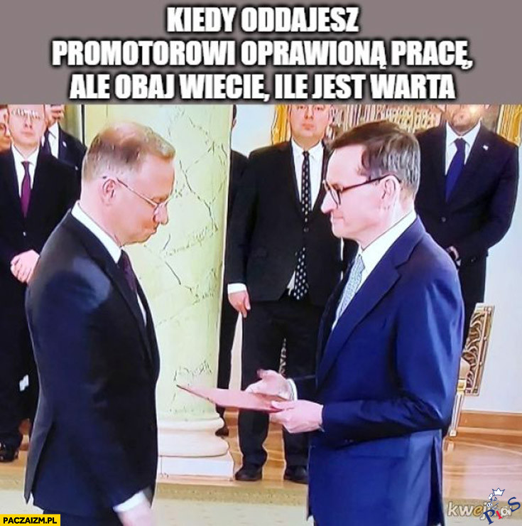 Jaki promotor taka praca