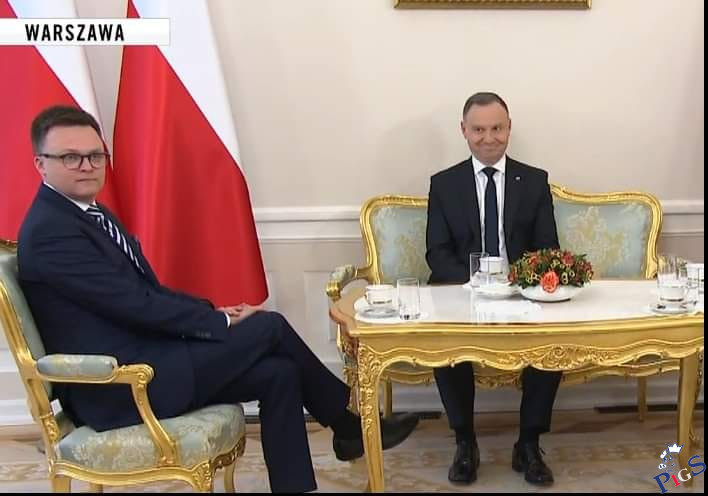 Kiedy przyjechałeś spotkać się z Prezydentem, a wyszło do ciebie jakieś uchachane dziecko, które tylko czeka aby wrócić do zabawy resorakami