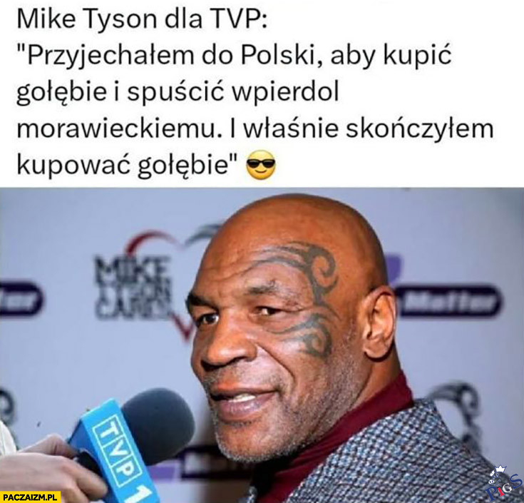 Mike Tyson miał dwa cele