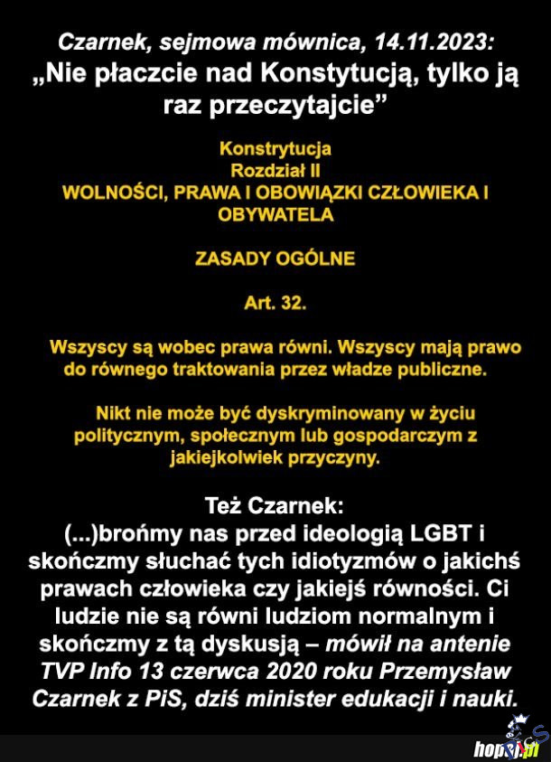 No to w końcu równi czy nie?