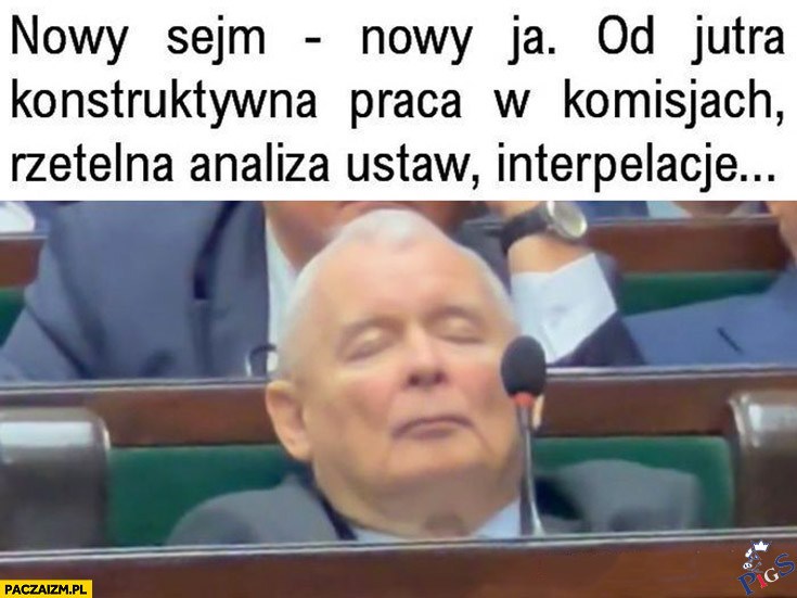 Npwy sejm – nowy ja