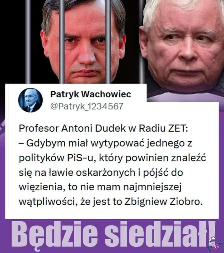 Patryk Wachowiec posłałby Ziobrę..
