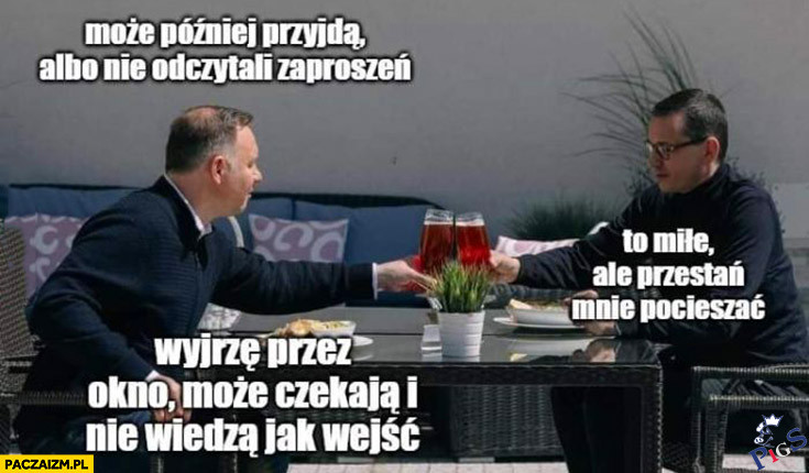 Przestań mnie pocieszać