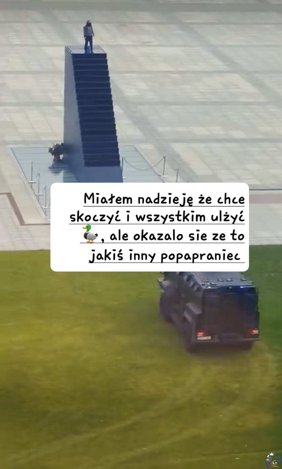 To nie on