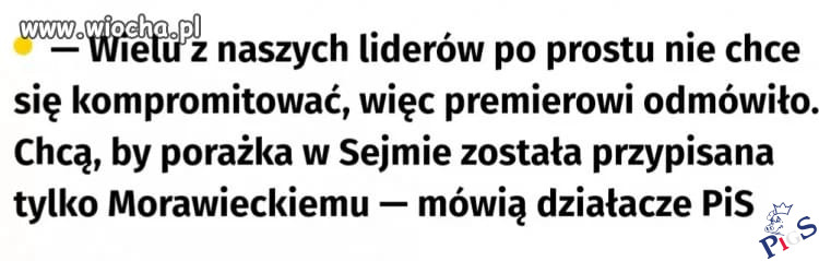 Widać zrozumienie dla potrzebujcego lidera