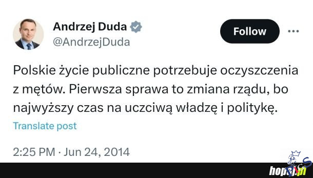 Wiecie co, wiecie kogo należy zmienić?