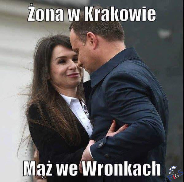 Żona w Krakowie, mąż we Wronkach