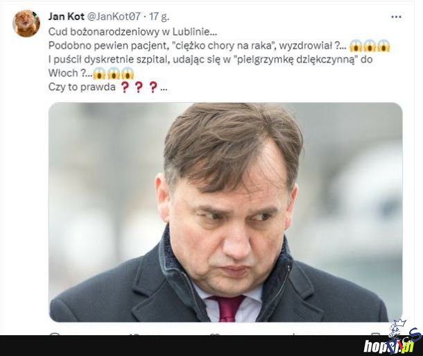 A wy nie wierzycie w cuda…