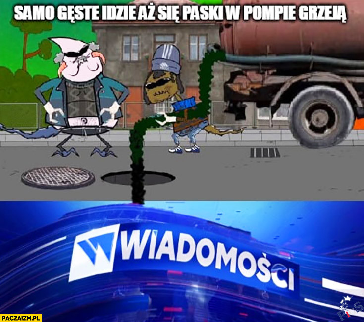 Aż się paski w pompie grzeją