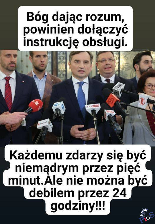 Bóg dając rozum powinien dawać instrukcję obsługi