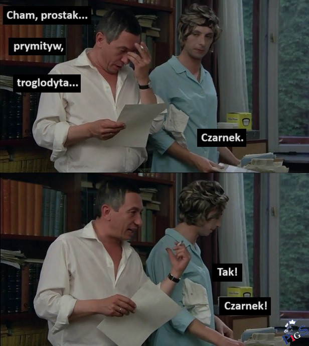 Cham, prostak, prymityw