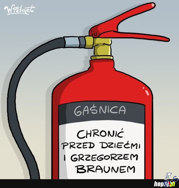 Chronić przed dziećmi i Grzegorzem Braunem