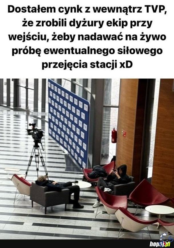 Dyżurny smacznie śpi