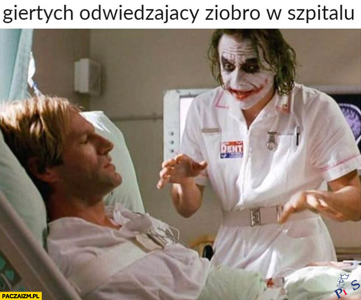 Giertych odwiedzający Ziobro w szpitalu