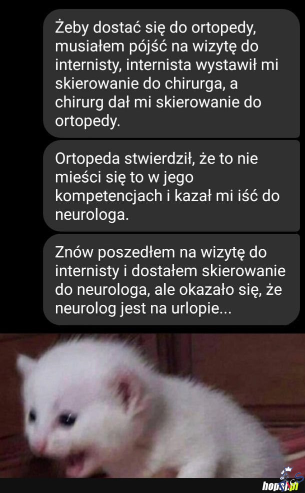 I tak się leczy na ten NFZ