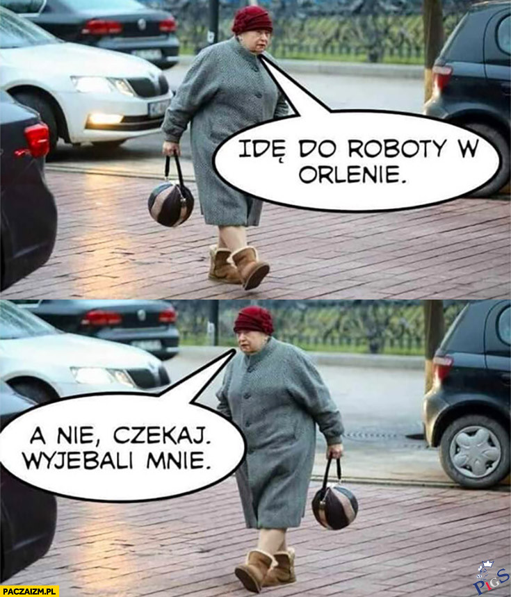 Idę do roboty w Orlenie