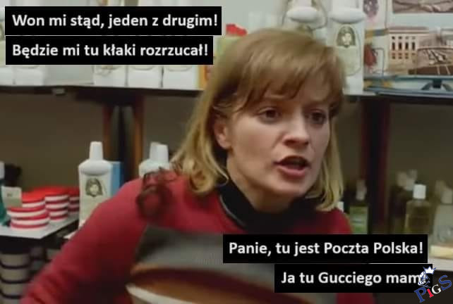 Ino kłaki rozrzucajo