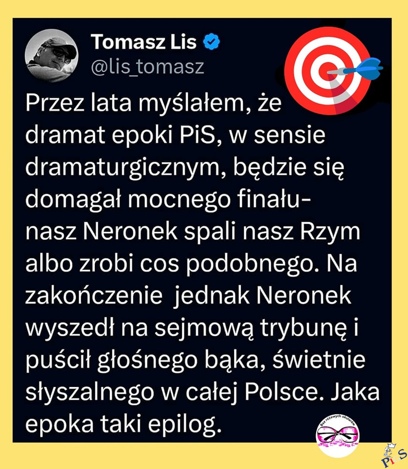 Jaki Neronek taki epilog