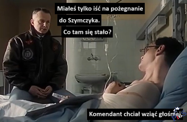 Komendant chciał wziąć głośniej