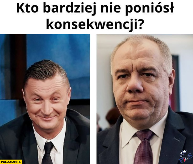 Kto bardziej nie poniósł konsekwencji