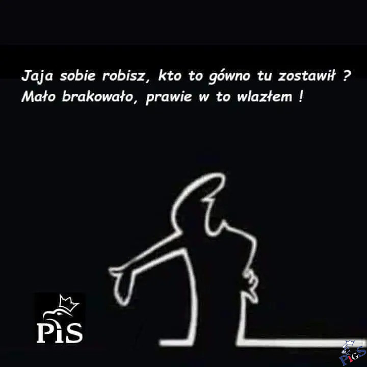 Kto to guwno tu zostawił?