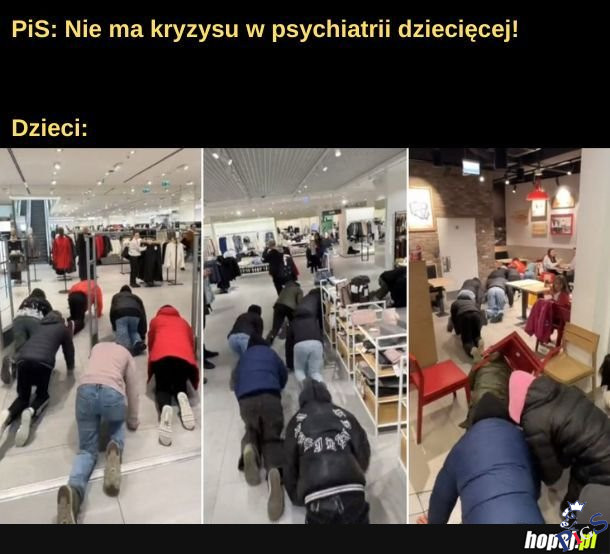 Nie ma kryzysu w psychiatrii dziecięcej