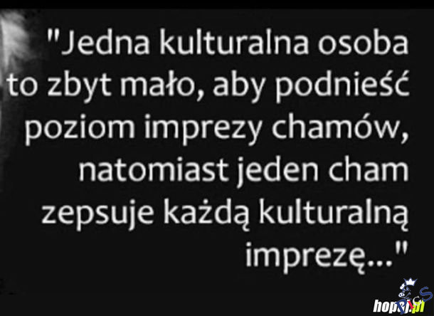 O jakiej imprezie mowa?