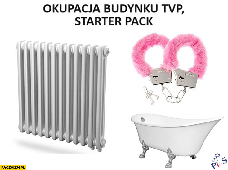 Okupacja budynku TVP starter pack